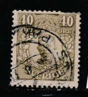 SUÈDE 522 // YVERT 100 // 1918-19 - Used Stamps