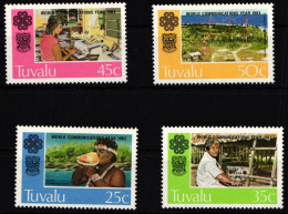 Tuvalu 203-206 Postfrisch Weltkommunikationsjahr #HY800 - Tuvalu (fr. Elliceinseln)