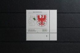 BRD 1589 Postfrisch Als Eckrand Mit Formnummer 2 #UH470 - Sonstige & Ohne Zuordnung