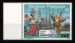 Französisch Polynesien 385 Postfrisch BANGKOK 1983 #HY833 - Andere & Zonder Classificatie