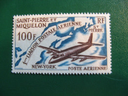 SAINT PIERRE ET MIQUELON YVERT POSTE AERIENNE N° 31 NEUF** LUXE - MNH -  COTE 17,00 EUROS - Nuevos