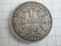 Germany 1 Mark 1902 D - 1 Mark