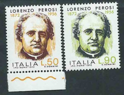 Italia, Italy, Italien 1972 Lorenzo Perosi, Sacerdote Autore Di Musica Sacra, Author Of Sacred Music. Serie Completa - Music