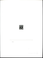DPAG Special Blackprint Print A4 Size - Schweiz Baseler Täubchen - Variétés Et Curiosités