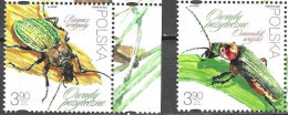 POLAND,  2023, MNH, INSECTS, BENEFICIAL INSECTS,2v - Altri & Non Classificati