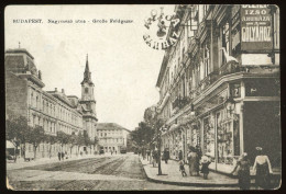 HUNGARY BUDAPEST Old Postcard  1918 - Hongrie