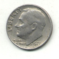 U.S.A. DIME ROOSEVELT 1977 - 1946-...: Roosevelt