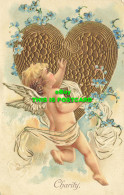 R619771 Charity. Angel. 1907. Greeting Card - World