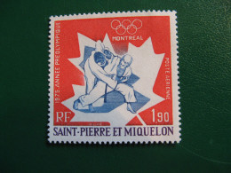 SAINT PIERRE ET MIQUELON YVERT POSTE AERIENNE N° 61 NEUF** LUXE - MNH -  COTE 12,00 EUROS - Unused Stamps