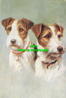 R619777 Dogs. Wire Haired Fox Terriers. No. 9. De Reszke Cigarettes. Godfrey Phi - World