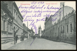 HUNGARY ZALAEGERSZEG Old Postcard  1913 - Ungarn