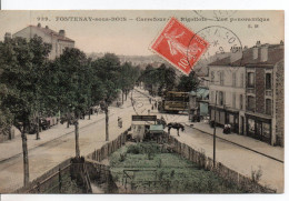 Carte Postale Ancienne Fontenay Sous Bois - Carrefour Des Rigolois. Vue Panoramique - Autres & Non Classés