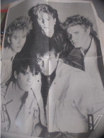 DURAN DURAN TWO SIDES POSTER VINTAGE  58  X 42 Cm RARITY - Manifesti