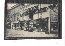 16- ANGOULEME- Beau Plan Animé Du Magasin " AU BON DIABLE " Prop.M.BIGET *TAILLEUR- *TOP* - Angouleme