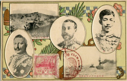 Japan Russia War Propaganda Embossed Postcard - Jordan