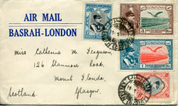 1932 Persia Abadan Airmail Cover To Scotland - Iran