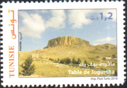 2018- Tunisie - Sites Touristiques Et Archéologiques En Tunisie -  Table De Juguartha - 1 V - MNH ***** - Tunisie (1956-...)