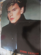 DURAN DURAN JOHN TAYLOR POSTER VINTAGE 58  X 42  Cm RARITY - Plakate