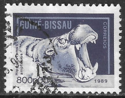 GUINE BISSAU – 1989 Animals 800P00 Used Stamp - Guinée-Bissau