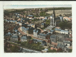 80 . BEAUVAL . LE QUARTIER DE L EGLISE . VIE AERIENNE - Beauval