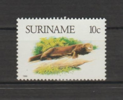 Suriname 1988 Protected Aniamls - Otter 10 Cent MNH/** - Suriname