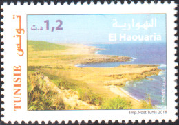 2018- Tunisie - Sites Touristiques Et Archéologiques En Tunisie -  El Haouria - 1 V - MNH ***** - Sonstige & Ohne Zuordnung