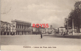 Veneto-padova Listone Del Prato Della Valle Veduta Primi 900 (f.piccolo/viagg.) - Padova (Padua)