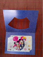 Disney Phonecad With Folder Mint Rare - Disney