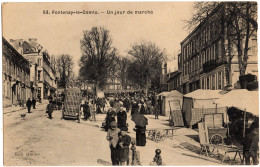 FRANCE - FONTENAY LE COMTE - Un Jour De Marché - - Fontenay Le Comte