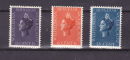 Curaçao 1938 40st Anniversary Of The Coronation Of Queen Wilhelmina ** - Antille