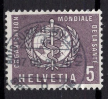 Organisation Mondiale De La Santé (OMS/WHO) Gestempelt (h590201) - Dienstmarken