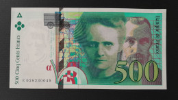 500 FRANCS 1994 CURIE.FRANCE NEUF - 500 F 1994-2000 ''Pierre En Marie Curie''