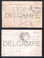 2 TWO REAL PHOTOS POSTCARDS PORTUGAL CORPO EXPEDICIONÁRIO PORTUGUÊS - ENVIADOS DE FRANÇA EM 1917 E 1918 - Andere & Zonder Classificatie