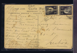 Gc8552 PORTUGAL Postal Stationery CERES 1914 /postcard Mailed LISBOA - Andere & Zonder Classificatie