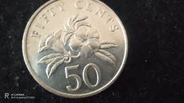 SİNGAPÜR-1995  50  CENT    XF- - Singapore