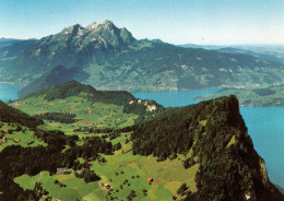 1 AK Schweiz * Bürgenstock-Hotels - Flugaufnahme Gegen Westen Mit Pilatus Der Berg Bürgenstock Liegt Im Kanton Nidwalden - Autres & Non Classés