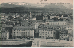 ISERE-Grenoble-Panorama De La Ville Et Les Alpes - 103 - Grenoble