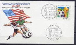 Germany 1994 Football Soccer World Cup Commemorative Cover - 1994 – États-Unis