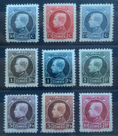 België, 1922, Nr 211/19, Postfris**, OBP 110€, Zie Beschrijving - 1921-1925 Piccolo Montenez