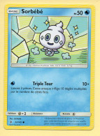 Pokémon N° 33/145 – SORBEBE / Soleil Et Lune - Gardiens Ascendants - Soleil & Lune