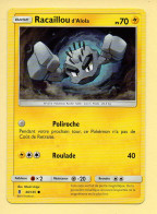 Pokémon N° 40/145 – RACAILLOU D'ALOLA / Soleil Et Lune - Gardiens Ascendants - Sol Y Luna