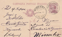 E 183 Bagnarola Frazionario 11-70 Del 1922 - Poststempel