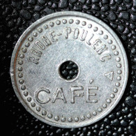 Jeton De Nécessité "Café - Rhône-Poulenc " - Monetari / Di Necessità