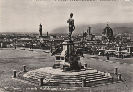 AD235 Firenze - Piazzale Michelangelo E Panorama Della Città / Viaggiata 1966 - Firenze