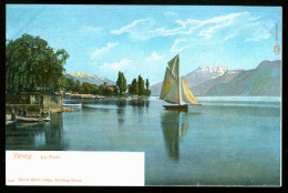 14865 - SUISSE - VEVEY - La Tour  - DOS NON DIVISE - Vevey