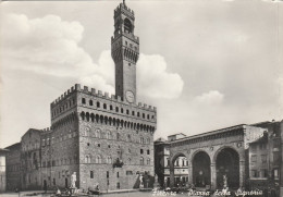 AD236 Firenze - Piazza Della Signoria E Palazzo Vecchio / Viaggiata 1958 - Firenze (Florence)