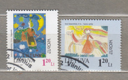 LITHUANIA 1997 Europa Children Drawings  MI 636-637 Used(o) #Lt817 - Lituanie