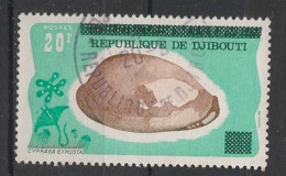 DJIBOUTI - 1977 - N°YT. 445 - Coquillage 20f - Oblitéré / Used - Djibouti (1977-...)