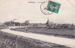 Villerbon (41 Loir Et Cher) Vue Générale - édit. Pilleboue Circulée 1911 Boite Rurale C De Mamers - Autres & Non Classés