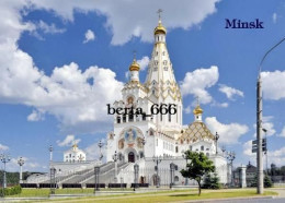 Belarus Minsk All Saints Church New Postcard - Wit-Rusland